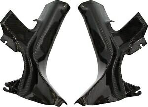 ランサー エボリューション X ドアシル トリム (リア) - OEM 交換 - 100% カーボンファイバー Lancer Evolution X Door Sills Trim (Rear) - OEM Replacement - 100% Carbon Fiber 【並行輸入品】