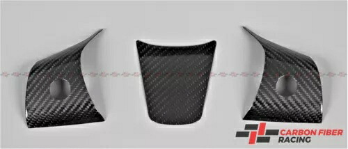 カーボンファイバーステアリングホイールカバートリム TESLA モデル 3 およびモデル Y 2017-2023 用 Carbon Fiber Steering Wheel Cover Trim for TESLA Model 3 and Model Y 2017-2023 【並行輸入品】