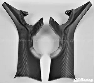 ランサー エボリューション X ドアシル トリム (リア) - OEM 交換 - カーボンファイバー マット Lancer Evolution X Door Sills Trim (Rear) - OEM Replacement - Carbon Fiber Matte 【並行輸入品】