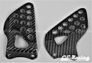 2003-2004 スズキ GSX-R1000 ヒールプレート - 100% カーボンファイバー 2003-2004 Suzuki GSX-R1000 Heel Plates - 100% Carbon Fiber 【並行輸入品】