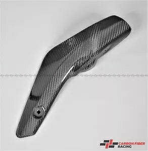 2022-2023 ヤマハ MT-10 エキゾーストカバー - 100% カーボンファイバー 2022-2023 Yamaha MT-10 Exhaust Cover - 100% Carbon Fiber 【並行輸入品】