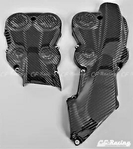Ducati 1098、Monster 821、1200/S、Streetfighter タイミングベルト カバー カーボンファイバー Ducati 1098, Monster 821, 1200/S, Streetfighter Timing Belt Covers Carbon Fiber 【並行輸入品】