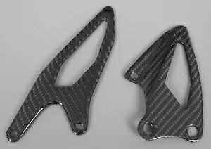 2015-2022 ヤマハ R1 ヒールプレート - 100% カーボンファイバー 2015-2022 Yamaha R1 Heel Plates - 100% Carbon Fiber 【並行輸入品】