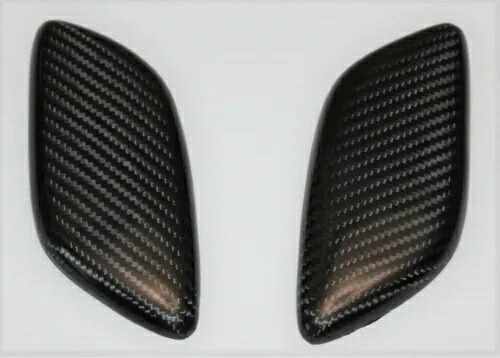 スバル インプレッサ 2002-2003 サイドマーカー ウインカー リピーター カバー - 100% カーボンファイバー Subaru Impreza 2002-2003 Side Marker Blinker Repeater Covers - 100% Carbon Fiber 【並行輸入品】