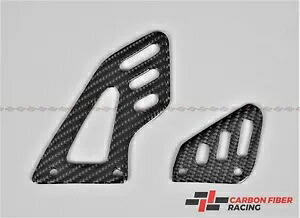 アプリリア (RSV4 2009-2022) (Tuono V4 2011-2022) 用カーボンファイバー フロント ヒール プレート Carbon Fiber Front Heel Plates for Aprilia (RSV4 2009-2022) (Tuono V4 2011-2022) 【並行輸入品】
