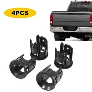 ダッジラム 1500 2500 3500 2019-2022 4 個パーキングアシストセンサーブラケットベゼル For Dodge Ram 1500 2500 3500 2019-2022 4Pcs Parking Assist Sensor Bracket Bezels 【並行輸入品】