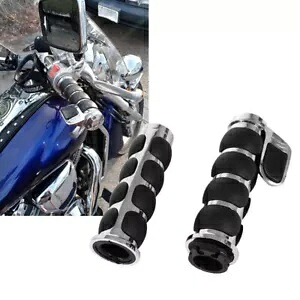 1インチ オートバイハンドルバーハンドグリップ ハーレーエレクトラグライド ウルトラクラシック CVO用 1\