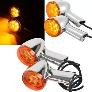 ハーレースポーツスター XL 1200 883 オートバイ LED ウインカーブレーキターンシグナルライト For Harley Sportster XL 1200 883 Motorcycle LED Blinker Brake Turn Signal Lights 【並行輸入品】