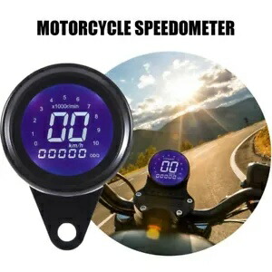 液晶デジタルスピードメータータコメーターゲージハーレーツーリングストリートロードグライド用 LCD Digital Speedometer Tachometer Gauge For Harley Touring Street Road Glide 【並行輸入品】