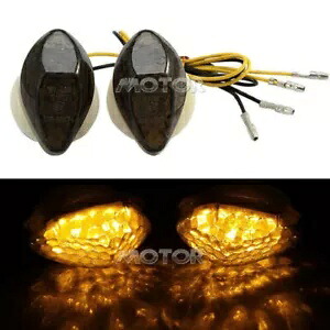 LED フラッシュマウントターンシグナルライトウインカーホンダ CBR 600RR 1000RR 2004-2007 LED Flush Mount Turn Signals Lights Blinker For Honda CBR 600RR 1000RR 2004-2007 【並行輸入品】