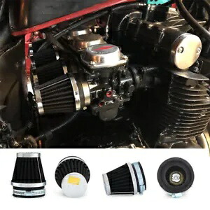 4x52mm ユニバーサルテーパーポッドエアフィルタークリーンクリーナーオートバイカフェレーサー用 4x52mm Universal Tapered Pod Air Filters Clean Cleaner for Motorcycle Cafe Racer 【並行輸入品】