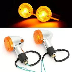 ペアオートバイターンシグナルライトホンダシャドウエース/エアロ/スピリット 1100 750A Pair Motorcycle Turn Signal Light For Honda Shadow ACE/Aero/Spirit 1100 750A 【並行輸入品】