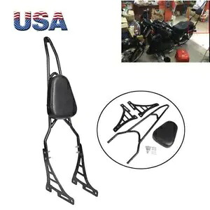 スポーツスター 1200 カスタム XLH1200C XL1200C US 用 Passenager バックレスト シーシーバーパッド Passenager Backrest Sissy Bar Pad For Sportster 1200 Custom XLH1200C XL1200C US 【並行輸入品】