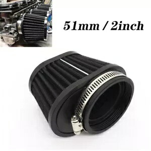 51 ミリメートルオートバイエアフィルター ATV バイクキャブレタークリーナーインテークチューブユニバーサル 51MM Motorcycle Air Filter ATV Bike Carburetor Cleaner Intake Tube Universal 【並行輸入品】