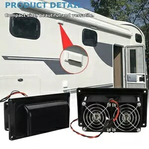 インテリアサイド RV エアベント換気排気ファンキャンピングカートレーラーボートヨット用 Interior Side RV Air Vent Ventilation Exhaust Fan for Camper Trailer Boat Yacht 【並行輸入品】