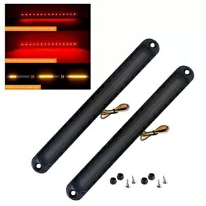 10 インチ LED テールライト + ブレーキストップ + ターンシグナルライト カート オフロード トラック RV UTV 用 10\
