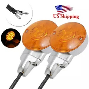 オートバイ LED ターンシグナルウインカーフラットライトハーレーロードストリートグライド米国 Motorcycle LED Turn Signals Blinker Flat Lights For Harley Road Street Glide US 【並行輸入品】