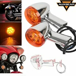 ペア アンバー リア ウインカー LED ライト ハーレー スポーツスター XL 883 XL 1200 92-up用 Pair Amber Rear Turn Signals LED Light For Harley Sportster XL 883 XL 1200 92-up 【並行輸入品】