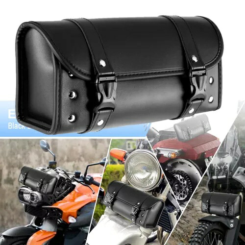 オートバイフロントフォークツールバッグハンドルバーサドルバッグ荷物ホンダ VTX1800 US Motorcycle Front Fork Tool Bag Handlebar Saddlebag Luggage For Honda VTX1800 US 【並行輸入品】