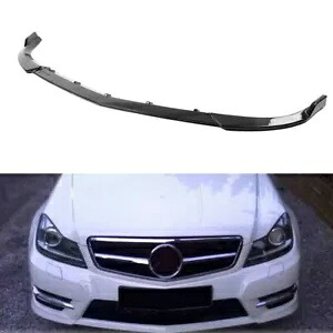 メルセデスベンツ W204 C200 C250 C300 スポーツ 2012-2014 フロントバンパーリップスポイラー For Mercedes Benz W204 C200 C250 C300 Sport 2012-2014 Front Bumper Lip Spoiler 【並行輸入品】