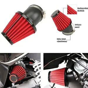 オートバイエアフィルターユニバーサル 48 ミリメートルフィットピットダートミニバイクスクーター ATV 原付 Motorcycle Air Filter Universal 48mm Fits Pit Dirt Mini Bike Scooter ATV Moped 【並行輸入品】