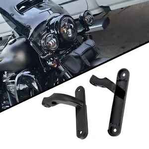 スポットフォグライトターンシグナルブラケットハーレーロードキングエレクトラグライド 1994-2022 Spot Fog Light Turn Signal Bracket For Harley Road King Electra Glide 1994-2022 【並行輸入品】