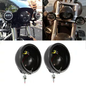 4.5インチ パッシングライトハウジングバケット ヤマハ ロイヤルスター ベンチャー VStar 1100 650用 4.5\