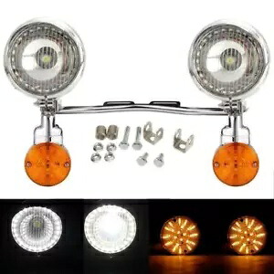 パッシングウインカーライトバースズキブルバード C50 C90 M50 イントルーダー VL1500 用 Passing Turn Signals Lights Bar for Suzuki Boulevard C50 C90 M50 Intruder VL1500 【並行輸入品】