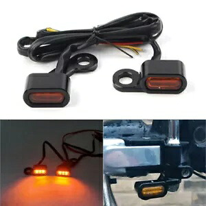 ハーレー用シーケンシャル LED ウインカー流れるミニハンドルバーライトモーター for Harley Sequential LED Turn Signals Flowing Mini Handlebar Light Motor 【並行輸入品】