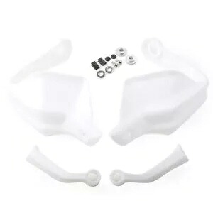 フィット BMW R1200GS F750GS F850GS R1250GS ADV ハンドガード ハンドガード プロテクター ホワイト Fit BMW R1200GS F750GS F850GS R1250GS ADV Hand Guard Handguard Protector White 【並行輸入品】