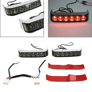 LED サドルバッグ ラン ブレーキ ライト ハーレー エレクトラ ストリート グライド ロードキング 1997-13用 LED Saddlebag Run Brake Light For Harley Electra Street Glide Road King 1997-13 【並行輸入品】