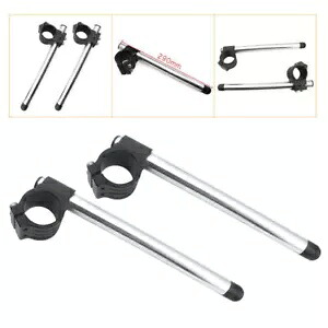 ホンダ CBR600 F2 F3 VFR スズキ GSXR750 41 ミリメートルクリップオンハンドルバーハンドルバー For Honda CBR600 F2 F3 VFR Suzuki GSXR750 41mm Clip On Ons Handlebars Handle Bar 【並行輸入品】