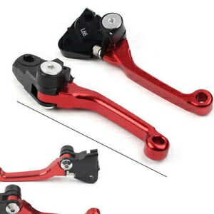 ヤマハ YZ 250F YZ 426F YZ 450F 2009-2020 ピボット ブレーキ クラッチ レバー レッドに適合 Fit YAMAHA YZ 250F YZ 426F YZ 450F 2009-2020 Pivot Brake Clutch Levers RED 【並行輸入品】