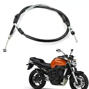 ブレーキ クラッチ ケーブル 交換用 ブラック ヤマハ FZ-6N 2004-2010 オートバイ用 Brake Clutch Cable Replacement Black For Yamaha FZ-6N 2004-2010 Motorcycle 【並行輸入品】