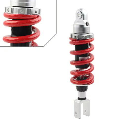 12 ''305 ミリメートルリアショックアブソーバーショックダートピットバイク ATV クワッドレッドオートバイ用 12'' 305mm Rear Shock Absorber Shocks For Dirt Pit Bike ATV Quad Red Motorcycle 【並行輸入品】