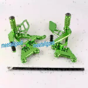 ヤマハ YZF R6 2003 2004 2005 リアセット リアセット フットペグ グリーンに適合 Fit Yamaha YZF R6 2003 2004 2005 Rearset Rear set Foot pegs Green 【並行輸入品】 43,560円