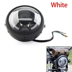12V 5.75インチ LED ホワイト ヘッドライト Hi/Lo DRL コールマン ct200u-ex bt200x ミニバイク用 12V 5.75\