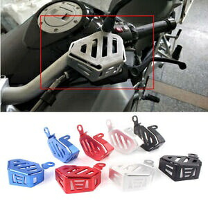 フィット BMW R1200GS LC アドベンチャー 14-17 フロント ブレーキ クラッチ フルード リザーバー ガード 新品 Fit BMW R1200GS LC Adventure 14-17 Front Brake Clutch Fluid Reservoirs Guard New 【並行輸入品】