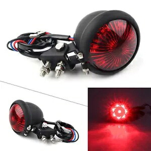 ハーレーボバー用カフェレーサー 12V LED リアテールライトブレーキテールライトストップライト for Harley Bobber Cafe racer 12V LED Rear Tail Light Brake taillight Stop Light 【並行輸入品】
