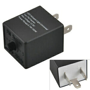 3ピン調整可能なフラッシャーレートLEDインジケータリレー車バイクターンシグナルライト 3 Pin Adjustable Flasher Rate LED Indicator Relay Car Bike Turn Signal Light 【並行輸入品】