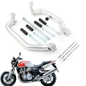 ホンダ CB 1300 2003-2009 2010 アッパーハイウェイ シルバー エンジン クラッシュ バー ガード セット for Honda CB 1300 2003-2009 2010 Upper Highway Silver Engine Crash Bar Guard Set 【並行輸入品】 50,160円
