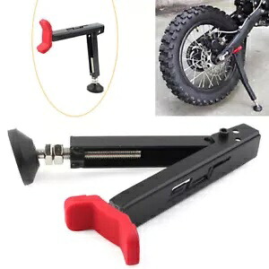 ホイールサポートサイドスタンドスイングアームスタンドダートピットバイク修理レッドオートバイツール Wheel Support Side Stand Swingarm Stand Dirt Pit Bike Repair Red Motorcycle Tool 【並行輸入品】