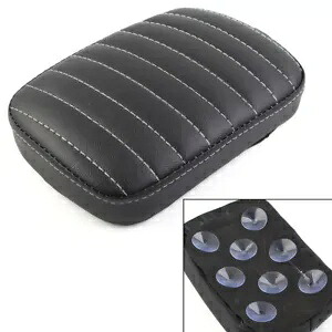 ハーレー用 1x後部助手席ピリオンパッド 8 吸盤 W/水平パターン For Harley 1xRear Passenger Seat Pillion Pad 8 Suction Cup W/ Horizontal Pattern 【並行輸入品】