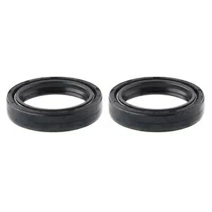 46X58-11 MM オートバイフロントフォークダンパーショックアブソーバーオイルシール 2 個 46X58-11 MM Motorcycle Front Fork Damper Shock Absorber Oil Seals 2PCS 【並行輸入品】