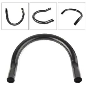 フィットカフェレーサー 175mm 後部座席フープループフレームトラッカーエンドステンレススチールブラック fit Cafe Racer 175mm Rear Seat Hoop Loop Frame Tracker End Stainless Steel Black 【並行輸入品】 33,605円
