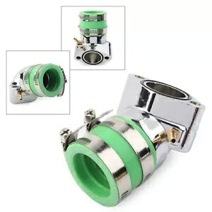 GY6 150cc 中国スクーター GoKart パフォーマンス インテーク マニホールド グリーン アルミニウムに適合 fit GY6 150cc Chinese Scooter GoKart Performance Intake Manifold Green Aluminum 【並行輸入品】