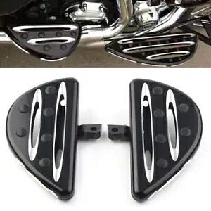 後部助手席フロアボード ボード フットペグ ハーレー エレクトラグライド ダイナ ブラックに適合 Rear Passenger Floorboards Boards Foot Pegs fit Harley Electra Glide Dyna Black 【並行輸入品】 40,040円