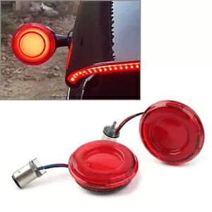 ハーレーダイナスポーツスター XL883 1157 LED フロントターンシグナル光弾丸スタイル For Harley Dyna Sportster XL883 1157 LED Front Turn Signal Light Bullet Style 【並行輸入品】