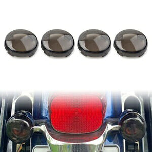 ハーレー ツーリング ソフテイル ダイナ タン ターン シグナル レンズ ライト カバー ガード 4 個に適合 Fit Harley Touring Softail Dyna Tan Turn Signal Lens Light Cover Guard 4pcs 【並行輸入品】