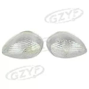 ヤマハ FZ1 R6S 2006-2010 クリアターンシグナルライトインジケーターウインカーレンズ用 for Yamaha FZ1 R6S 2006-2010 Clear Turn Signal Light Indicator Blinker Lens 【並行輸入品】 35,035円